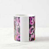 Schwarze Mädchen-Magie-Tasse Kaffeetasse (Mittel)