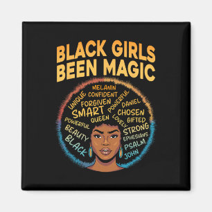 Schwarze Mädchen waren magische schwarze Geschicht Magnet