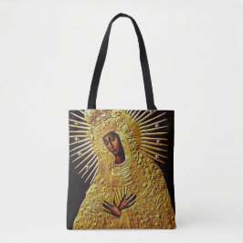 Schwarze Madonna del Sasso Frische Pasta machen Tasche