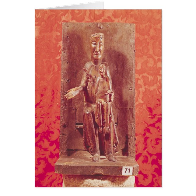 Schwarze Madonna, katalanische Schule, 11. (Vorne)