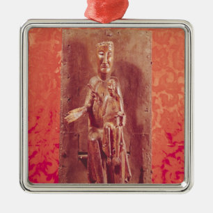 Schwarze Madonna, katalanische Schule, 11. Silbernes Ornament