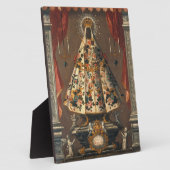 Schwarze Madonna Malerei 1745 Fotoplatte (Seite)