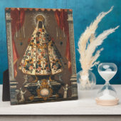 Schwarze Madonna Malerei 1745 Fotoplatte (Seite)