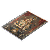 Schwarze Madonna Malerei 1745 Notizblock (Linke Seite)