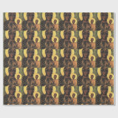 Schwarze Madonna Polen Die Frau von Czestochowa dr Geschenkpapier (Flach)