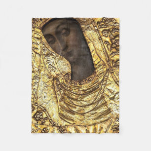 Schwarze Madonna Polen Unsere Dame der Gnade Fleecedecke