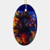 SCHWARZE MADONNA-VERZIERUNG KERAMIK ORNAMENT (Rechts)