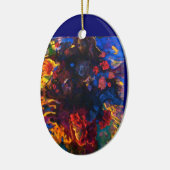 SCHWARZE MADONNA-VERZIERUNG KERAMIK ORNAMENT (Links)