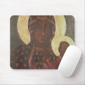 Schwarze Madonna von Jasna Gora Mousepad (Mit Mouse)