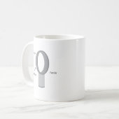 Schwarze Magie Kaffeetasse (Vorderseite Links)