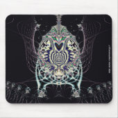 Schwarze Magie Mousepad (Vorne)