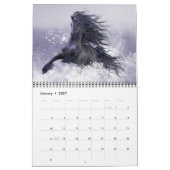 Schwarze Magie-Pferdekalender Kalender (Jan 2027)