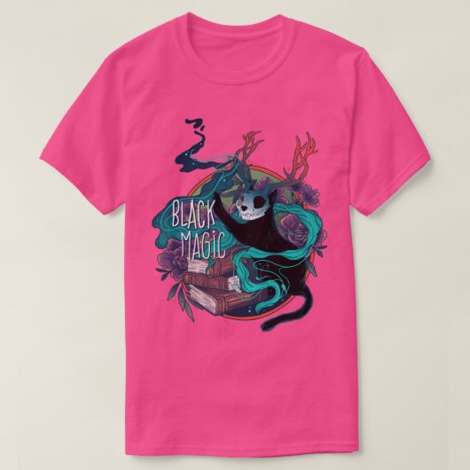 Schwarze Magie T-Shirt (Design vorne)