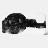 SCHWARZE MAINE COON CAT - Case-Mate iPhone HÜLLE (Rückseite (Horizontal))