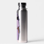 Schwarze Mama Wasserflasche Trinkflasche (Links)