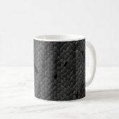 Schwarze Mamba illustriert, Kunst Kaffeetasse (VorderseiteRechts)