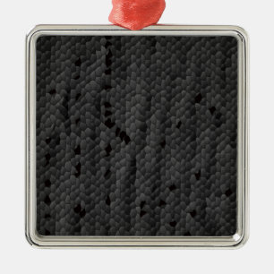 Schwarze Mamba illustriert, Kunst Ornament Aus Metall