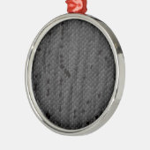 Schwarze Mamba illustriert, Kunst Silbernes Ornament (Links)