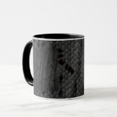 Schwarze Mamba illustriert, Kunst Tasse (Vorderseite Links)