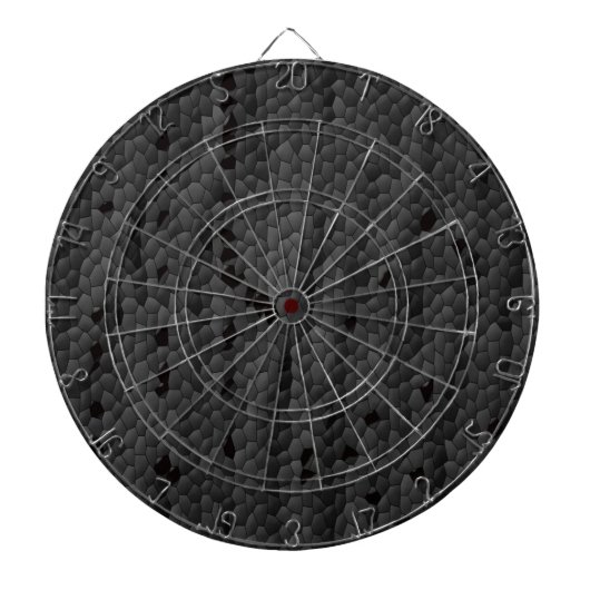 Schwarze Mamba in illustriert, Kunstdrucke, Dartscheibe (vorne)