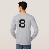 Schwarze Mannschaft T-Shirt (Schwarz voll)