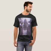 Schwarze Manschette im Friedhof T-Shirt (Vorne ganz)