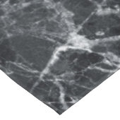 Schwarze Marmorstruktur Tischdecke (Schrägansicht)