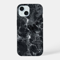 Schwarze Marmortextur