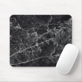 Schwarze Marmortextur Mousepad (Mit Mouse)