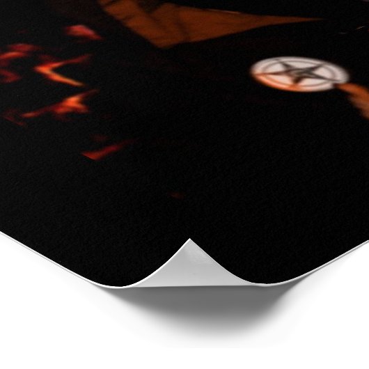 Schwarze Masse Poster (Ecke)