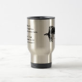 "Schwarze Matuka - grausame Forelle" Fischen Tasse (Mittel)
