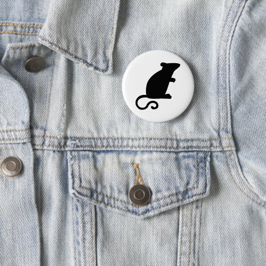 Schwarze Maus Button (Beispiel)