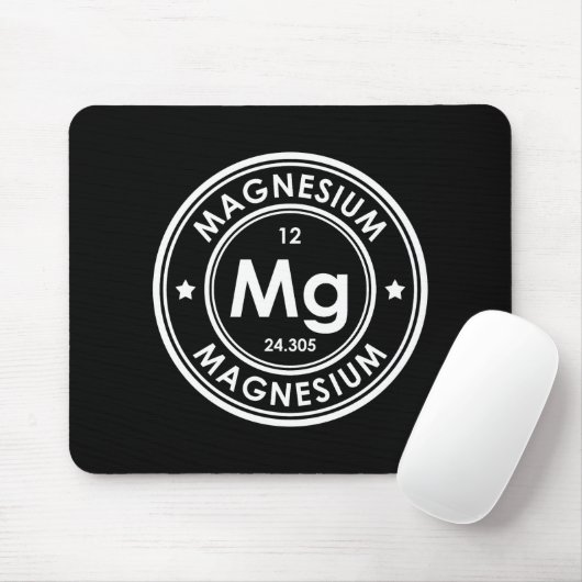 Schwarze Maus-Pad für Magnesium-Elemente Mousepad (Mit Mouse)