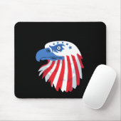 Schwarze Mauspad Memorial Day (Mit Mouse)
