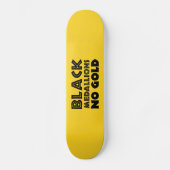 SCHWARZE MEDALLIONEN KEIN GOLD SKATEBOARD (Vorderseite)