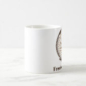 Schwarze Medizin-Tasse Kaffeetasse (Mittel)