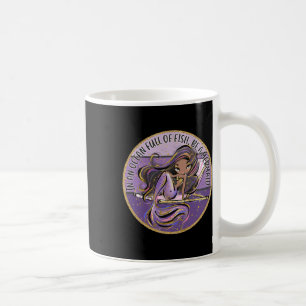 Schwarze Meerjungfrau Lila Sy Sommer Strand Kreuzf Kaffeetasse