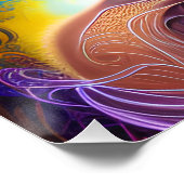 Schwarze Meerjungfrauen Melanin Meerjungfrau Meere Poster (Ecke)