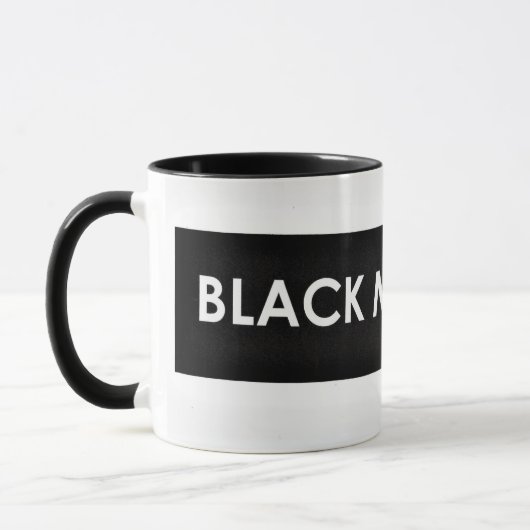 SCHWARZE MESSIAH Tasse (Links)