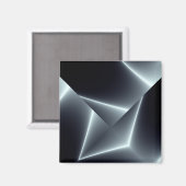 Schwarze Metallplatte Magnet (Vorderseite/Rückseite)