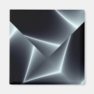 Schwarze Metallplatte Magnet