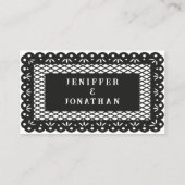 SCHWARZE MEXIKANISCHE PAPEL PICADO-Platzkarte Platzkarte (Rückseite)