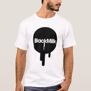 Schwarze Milch T-Shirt