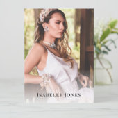 Schwarze Minimalistische Modell Schauspieler 5 Fot (Stehend Vorderseite)