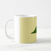 Schwarze mit Augen Erbsen Kaffeetasse (Links)