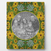 Schwarze Mit Augen Susan Daisy-Malerei Fügen Sie I Fotoplatte (Vorderseite)