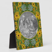 Schwarze Mit Augen Susan Daisy-Malerei Fügen Sie I Fotoplatte (Seite)