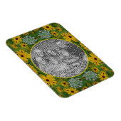 Schwarze Mit Augen Susan Daisy-Malerei Fügen Sie I Magnet (Rechte Seite)