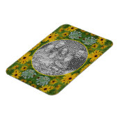 Schwarze Mit Augen Susan Daisy-Malerei Fügen Sie I Magnet (Linke Seite)