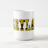 Schwarze mit Augen Susan Kaffee-Tasse Marylands Kaffeetasse (Mittel)